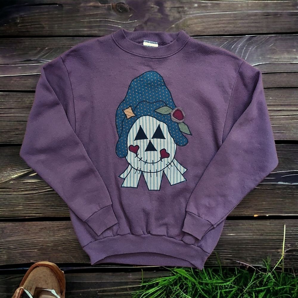 🔥VTG 90's Scarecrow Crewneck Sweatshirt🔥